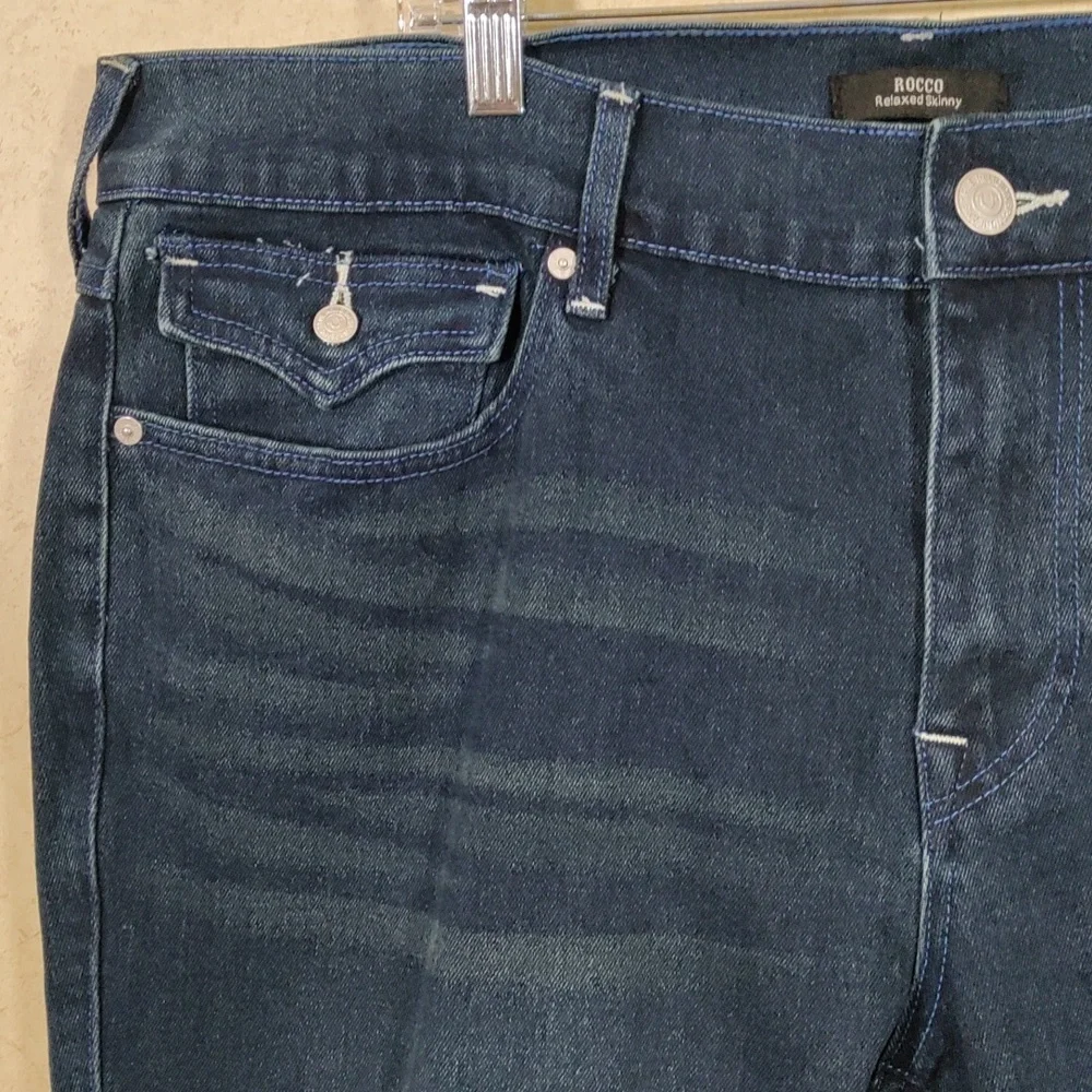 7148 True Religion men's Rocco Relaxed Skinny jeans 38 NWT